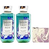 Bath & Body Works Moonlight Path 2 Pack Body Wash Bundle with a Lavender Dream Bar Soap - Full Size