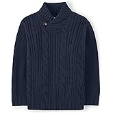 Gymboree Boys and Toddler Long Sleeve Cable Knit Shawl Sweater