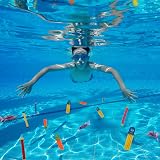 TOPWAYS Pool Dive Toys Set Dive Sticks & Torpedoes for Swimming Training view 5