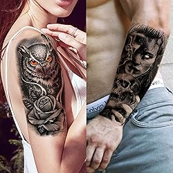 COKTAK 68 Sheets Large Half Arm Sleeve Temporary