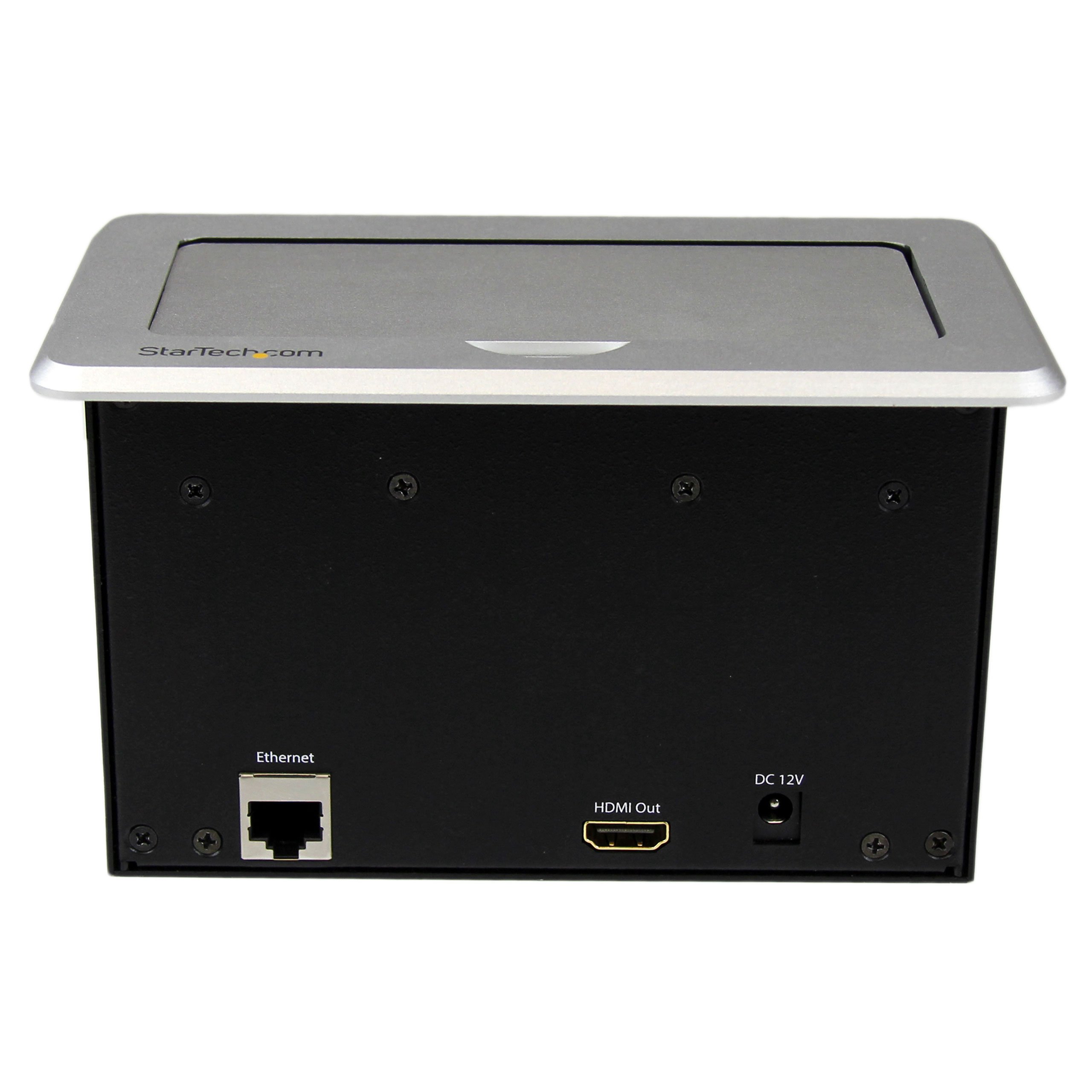 StarTech.com Conference Table Connectivity Pop up Box with AV and Data Ports - HDMI, VGA, Component, MDP to HDMI Output (BOX4HDECP)