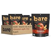 Bare Baked Crunchy, Apples Cinnamon, 3.4 Ounce (Pack of 6)