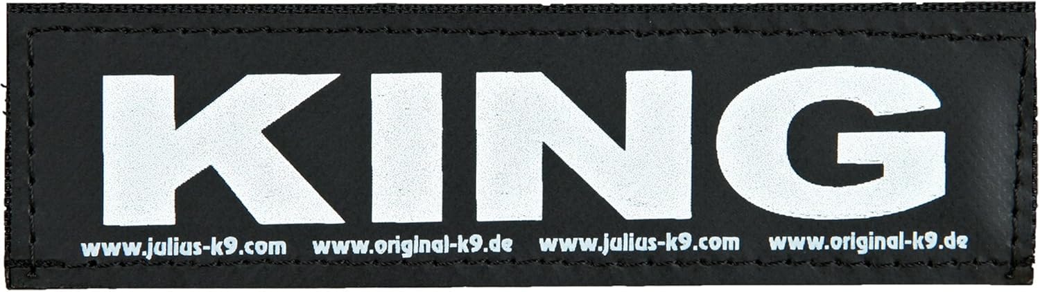 Julius-K9 Interchangeable Hook & Loop Patches, 1 pair, SECURITY, Size: Large, Black - Image 5
