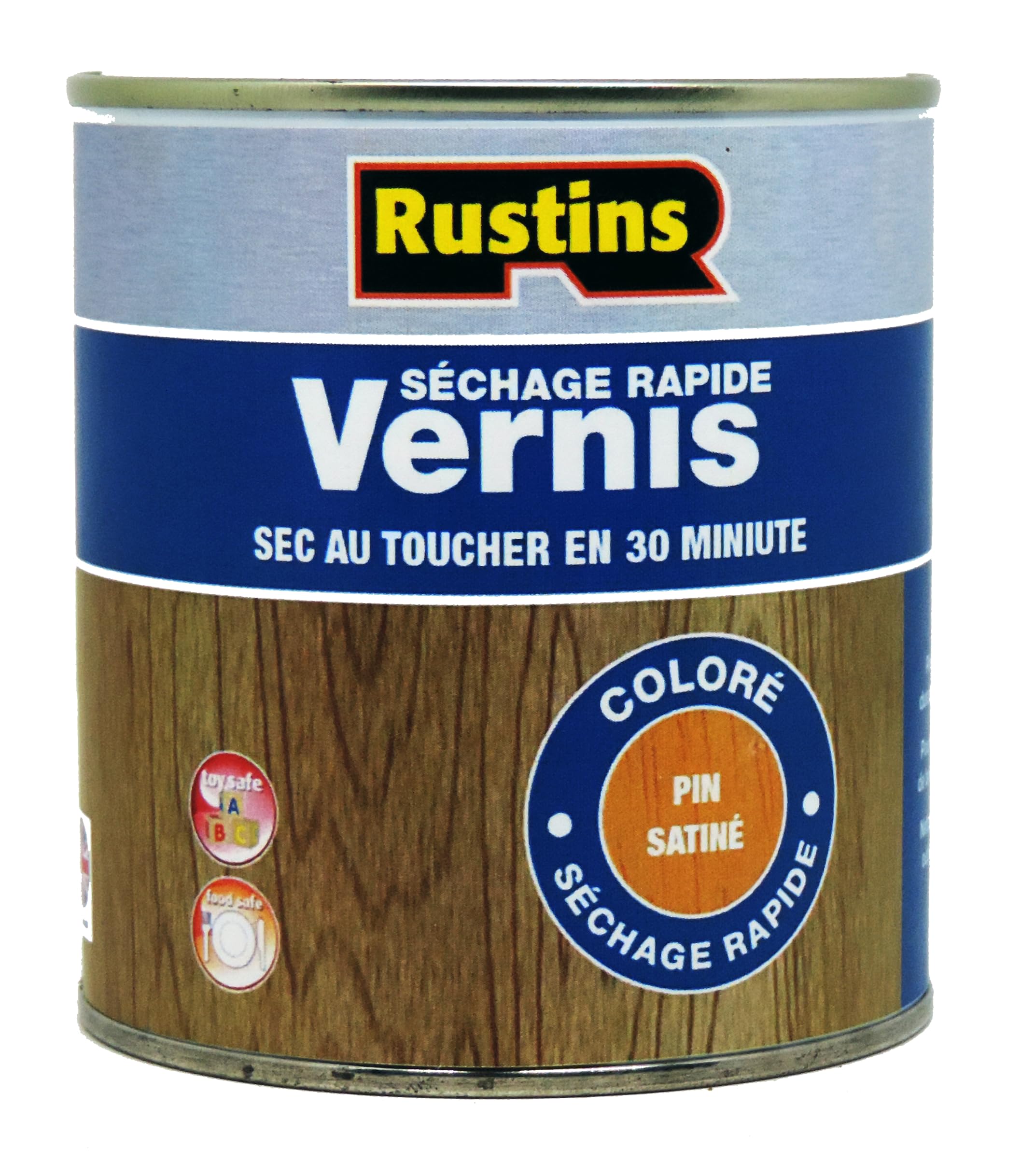 Rustins VSPI500 500 ml Quick Dry Varnish Satin - Pine