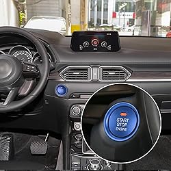 TOMALL Aluminum Engine Start Stop Push Button Cover