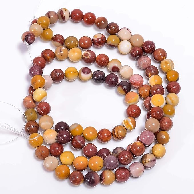 Amazon.com: Kanta Incorporation Natural Gemstone 8mm Round Shape Beads