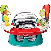 Infantino 3-in-1 Grow-with-Me Discovery Seat and Booster, Baby Activity Seat, Booster Seat for Dining Table with Removable Tray