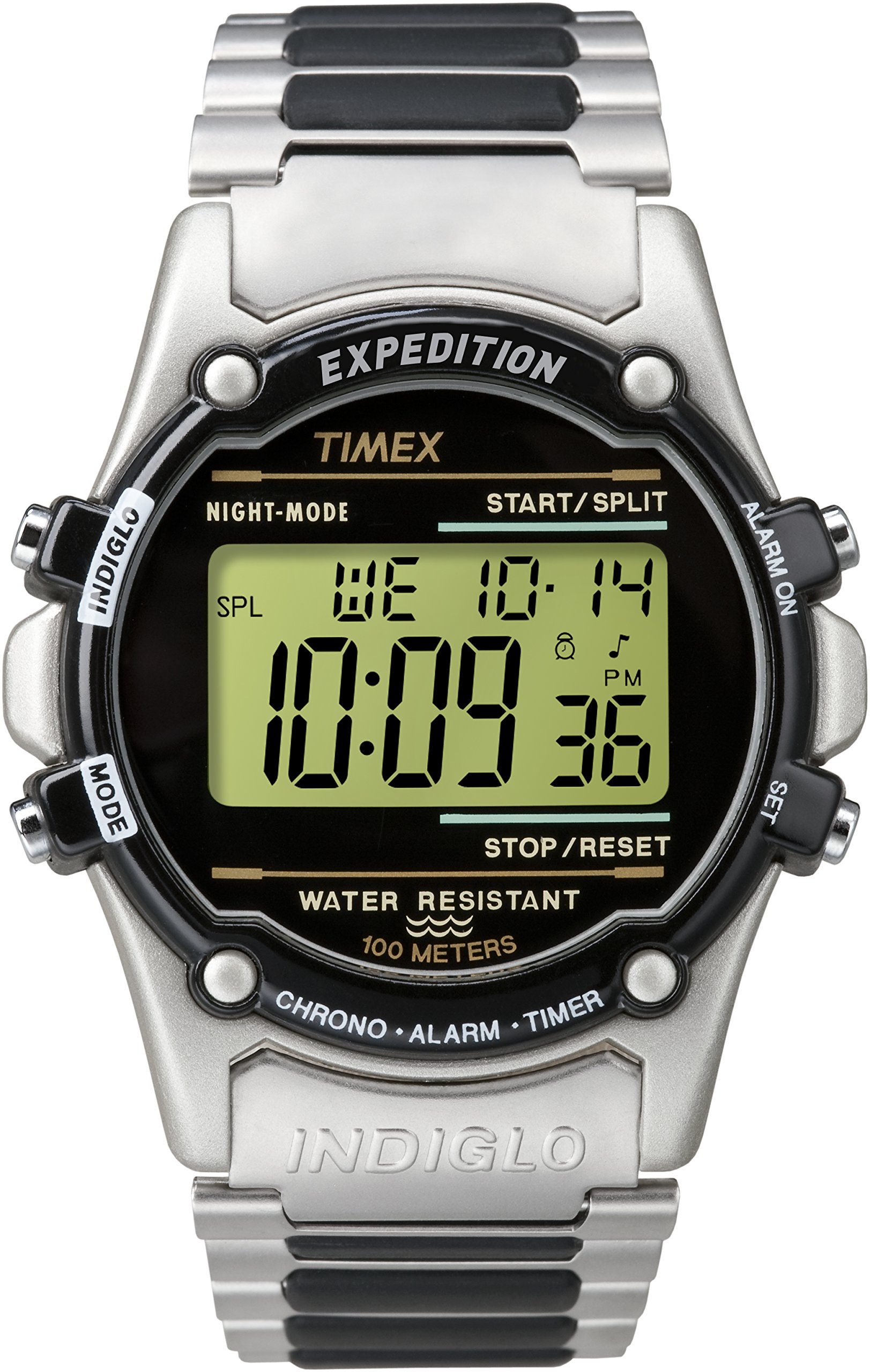 Timex Expedition 40 mm Men Digital Stainless Steel Strap Watch T77517 — image 1
