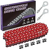 CILOYU 420 Chain Mini Bike Chain 90 Links Replacement for Coleman Mini Bike CT200U BT200X CT200U-EX Baja Warrior Massimo MB200 TrailMaster Predator 212 196cc 6.5hp Accessories Parts Chain Adjuster