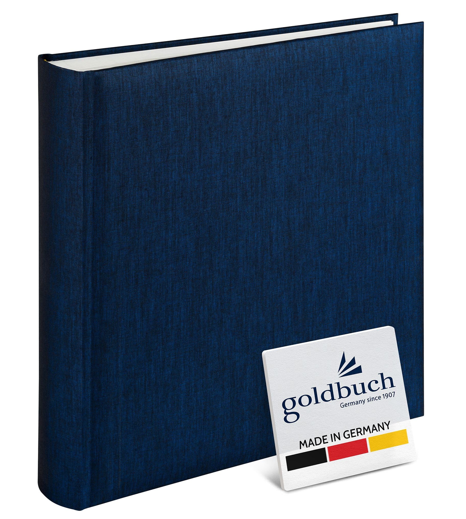 Goldbuch photo album, summertime, 25x25 cm, 60 pages with glassine, blue, 30x31 cm