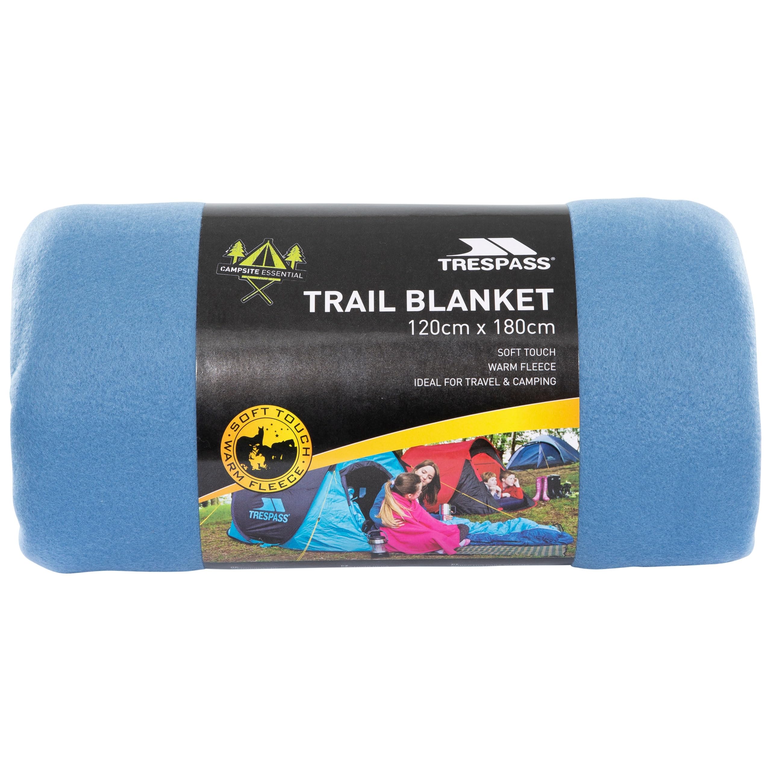 Trespass Picnic Travel Soft Touch Microfleece 120 x180cm