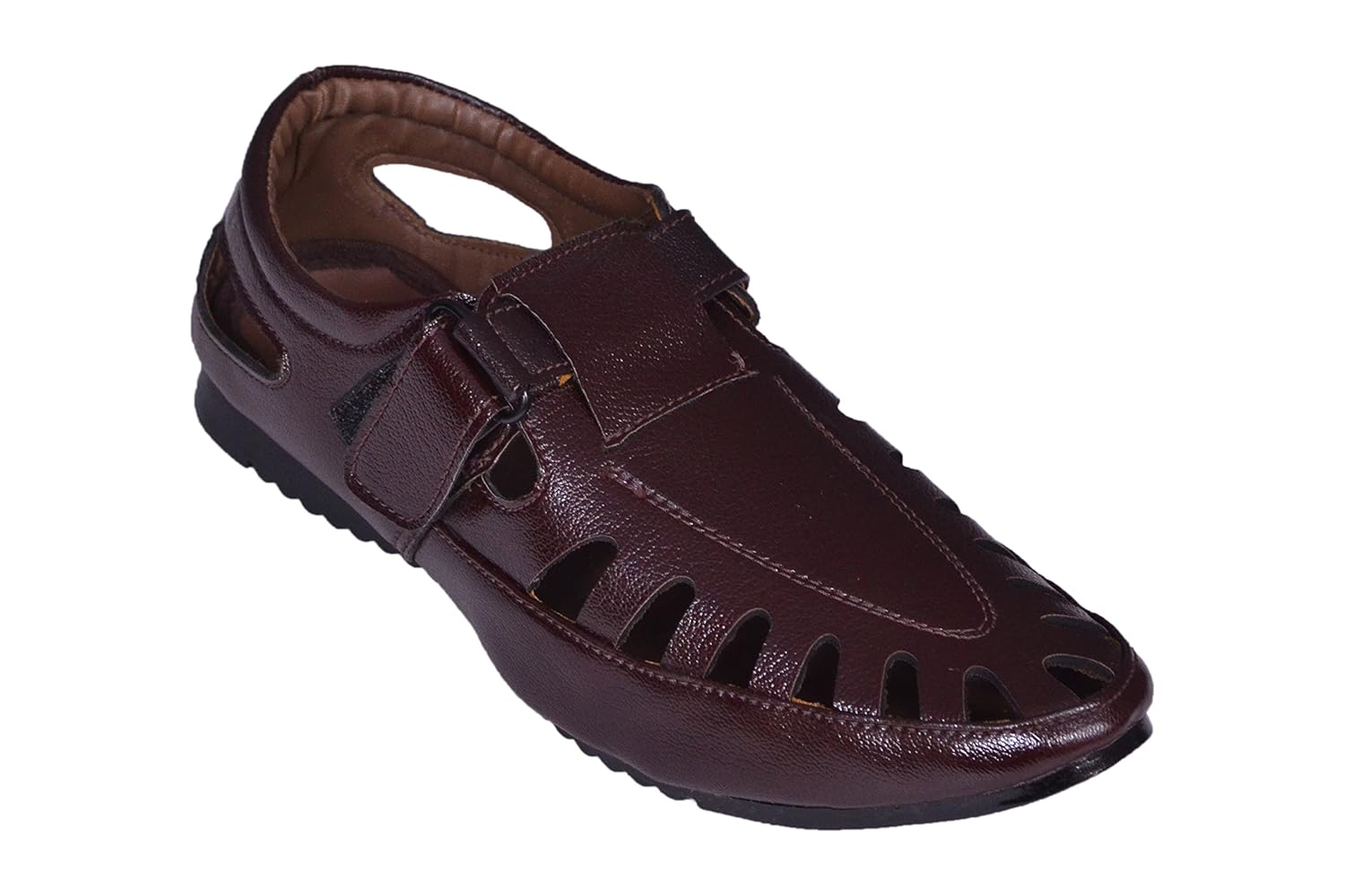 sukun brown loafer casual shoes