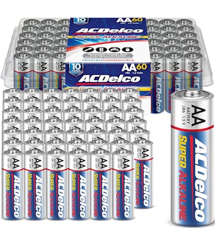Amazon.com: Powermax ACDelco 84-Count Alkaline Batteries, 40
