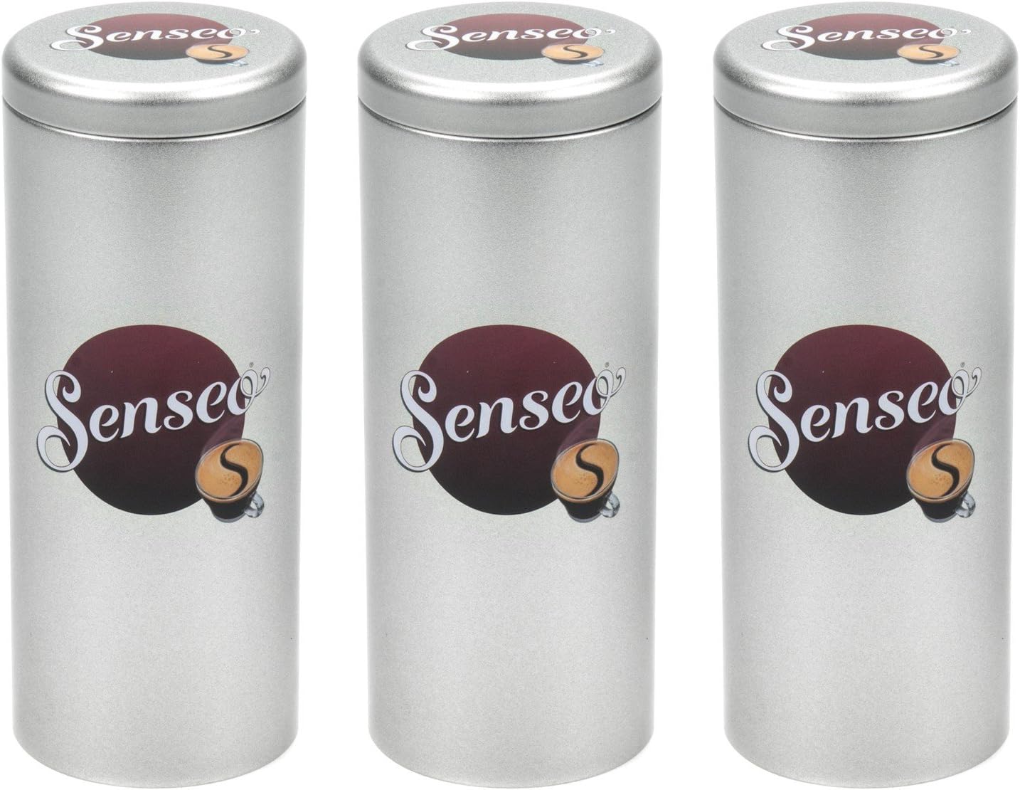 Senseo Premium Paddose für 18 Kaffeepads, Dose, Pad, 3er Pack