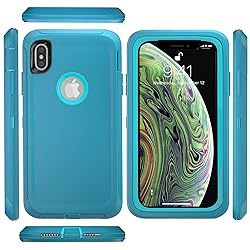 Case for iPhone Xs Max Case with 2 Screen