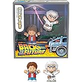 Little People Collector Back to The Future Special Edition Set for Movie Fans, 2 Figures in a Display Package