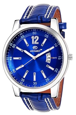Designer Analog Blue Dial Unisex Watch - 813-814SM05