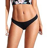 CRZ YOGA Low Waisted Bikini Bottom for Women - Cheeky Basic Bathing Swimsuit Swim Briefs