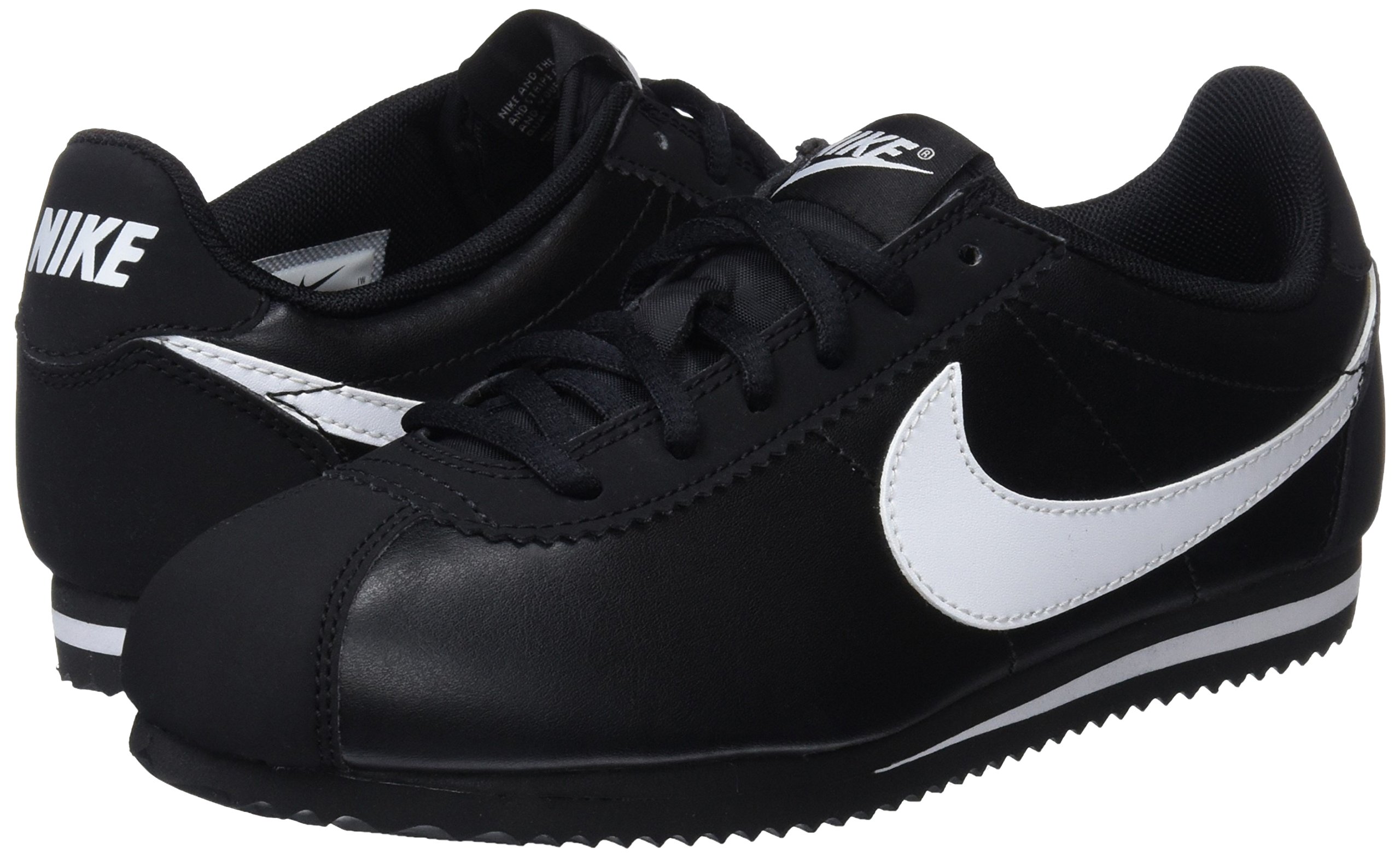 nike cortez kids black