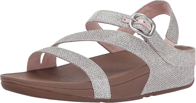 Amazon.com | FitFlop Women's The Skinny Sparkle Z-Strap Sandal Flip Flop | Flip-Flops