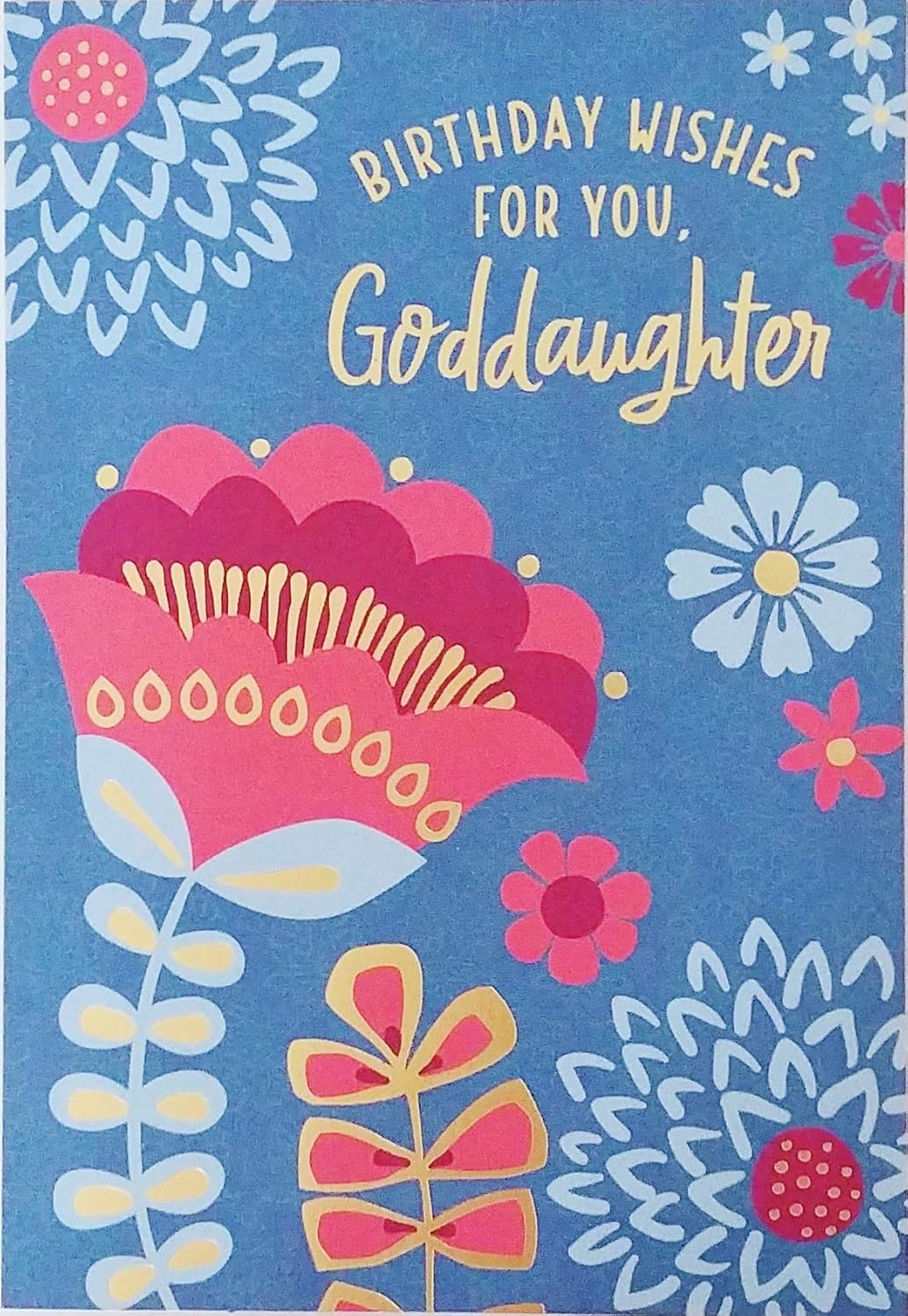 Amazon Com Birthday Wishes For You Goddaughter Greeting Card Every Bit As Special As You Are Office Products birthday wishes for you goddaughter greeting card every bit as special as you are