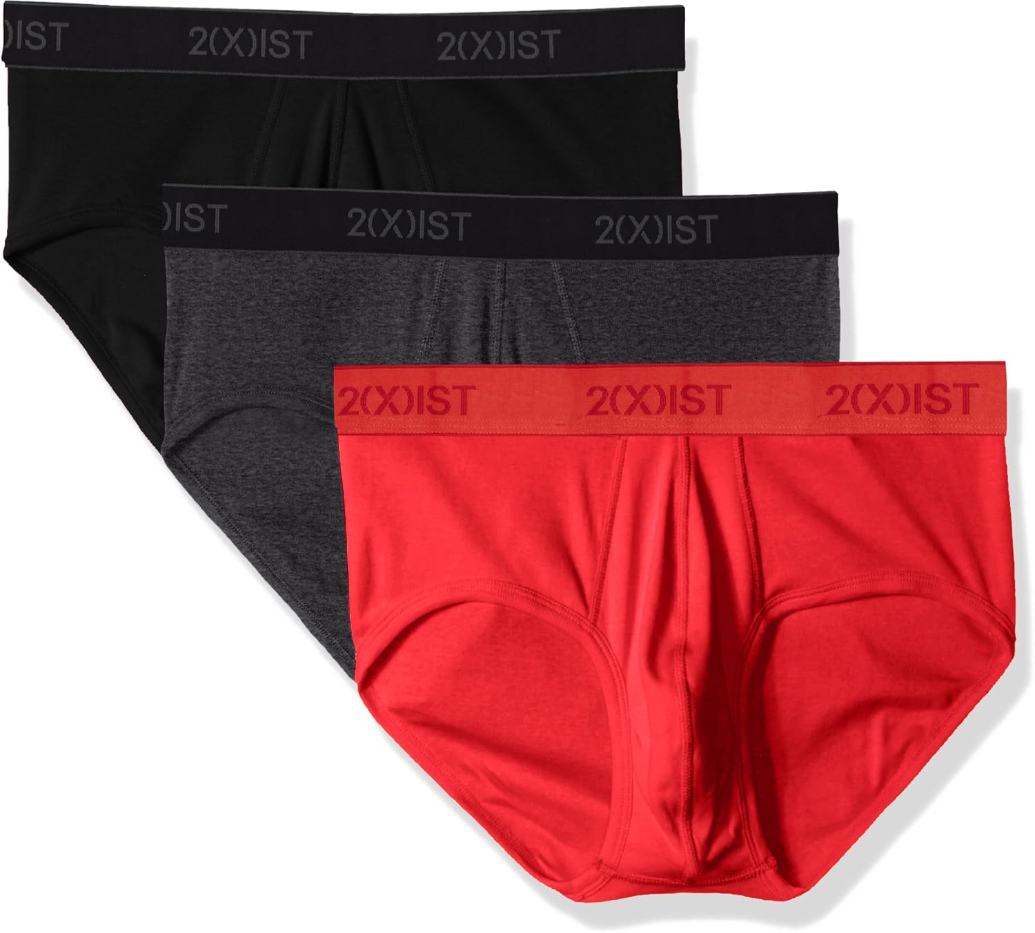 2XIST Essential 3Pack Contour Pouch Briefs Amazon.ca Clothing