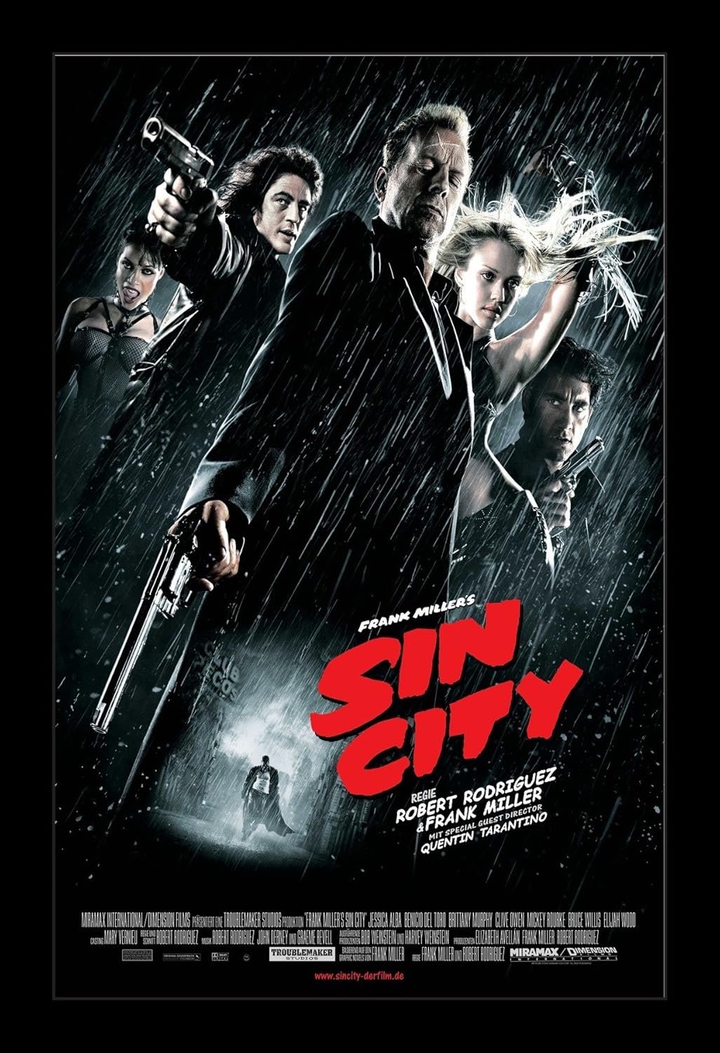 Sin City - 11x17 Framed Movie Poster by Wallspace