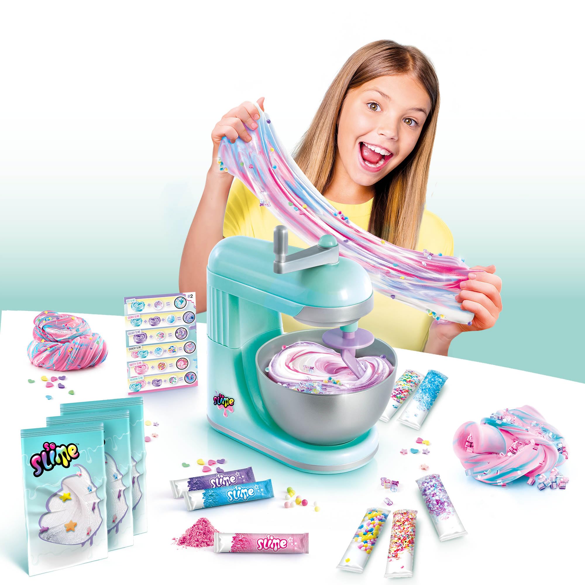 Canal Toys So Slime Marble Twist N Slime Mixer, White