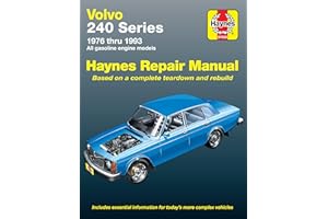 Volvo 240 Series: 1976 Thru 1993 All Gasoline Engine Models (Haynes Repair Manual) (Haynes Manuals)