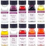 LorAnn Super Strength Pack #1 of 10 Fruity Flavors in 1 dram bottles (.0125 fl oz - 3.7ml) bottles