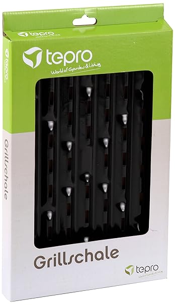 Tepro Grillschale emailliert, Schwarz