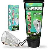 Arttodo Golf Club Polish, Golf Club Cleaner and Scratch Remover, Long Lasting Golf Club Polish for Metal, Zinc, Aluminum & Steel Clubs Golf Accessories