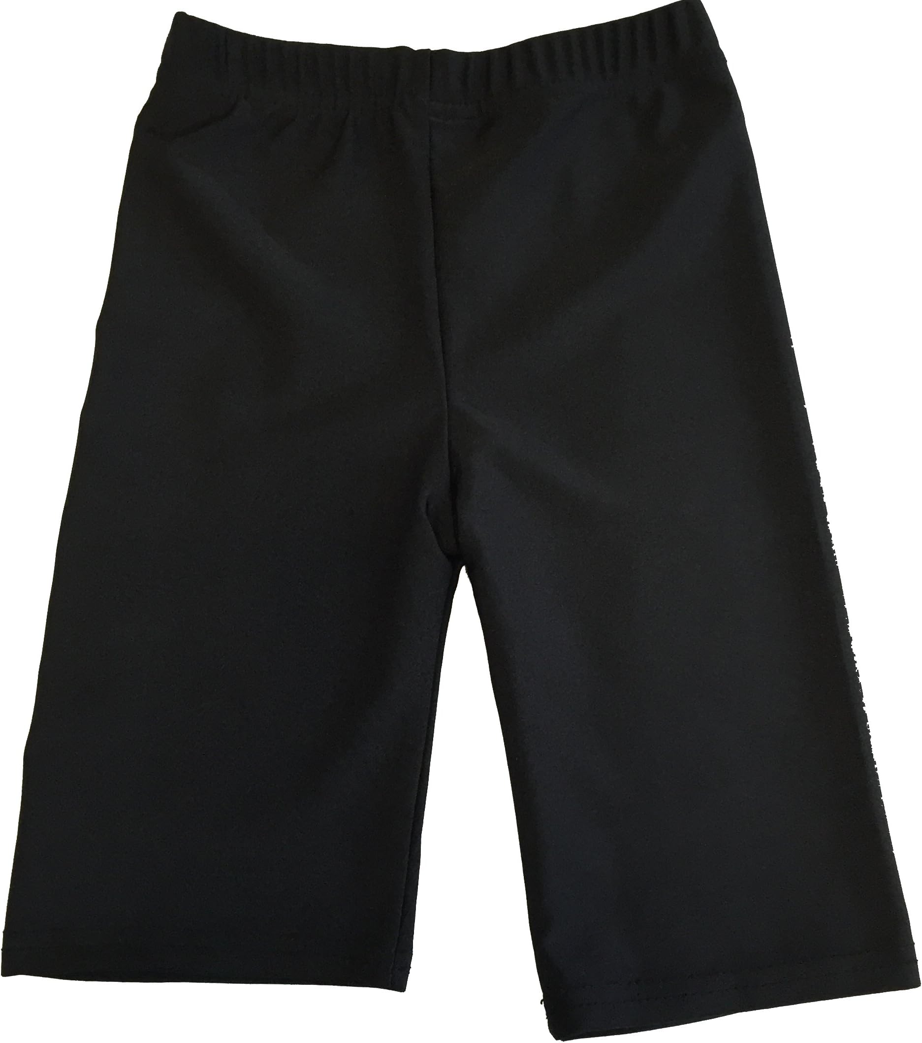 Boys/Girls Schoolgear Uniform PE Plain Lycra Elasticated Waist Cycling Short Only Uniform ®
