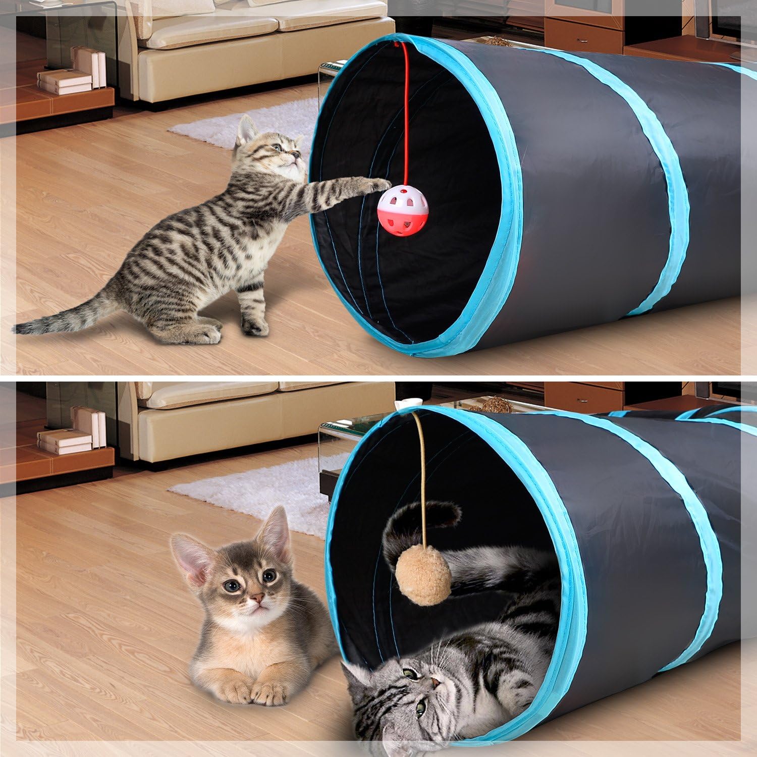 4 way cat tunnel