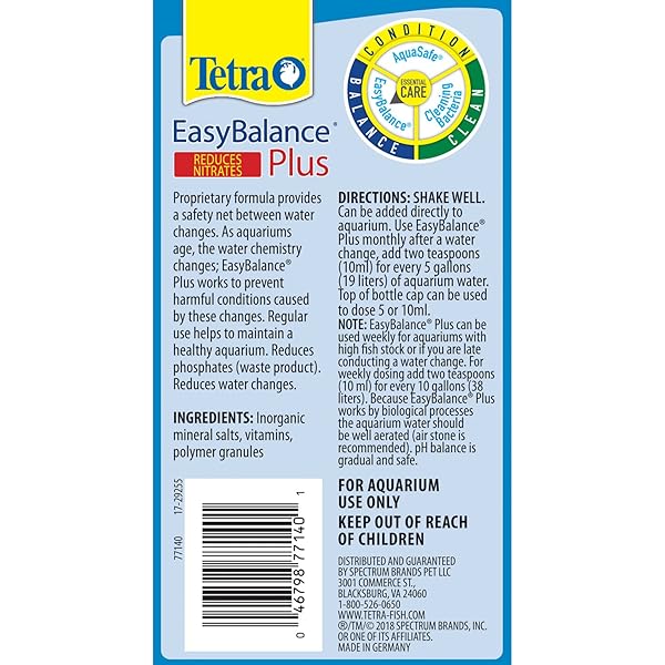 TETRA 77140 EASYBALANCE PLUS WATER CONDITIONER, 16.9-OUNCE