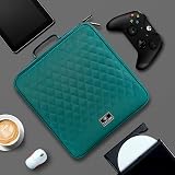 TIMCORR 160 Capacity CD DVD Case Organizer Portable Binder Green view 6