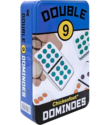 Mingxun Coffret cadeau 6 dominos 28 carreaux avec toupie dans une boîte Mingxun Coffret cadeau 6 dominos 28 carreaux avec toupie dans une boîte
