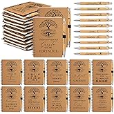 Kosiz 80 Pcs/40 Set Christian Gifts Bulk Religious Spiral Notebook with Bible Verse Pen Prayer Journal Inspirational Notepad for Men Women Church Friends Birthday Sunday School (Spanish Tree of Life)