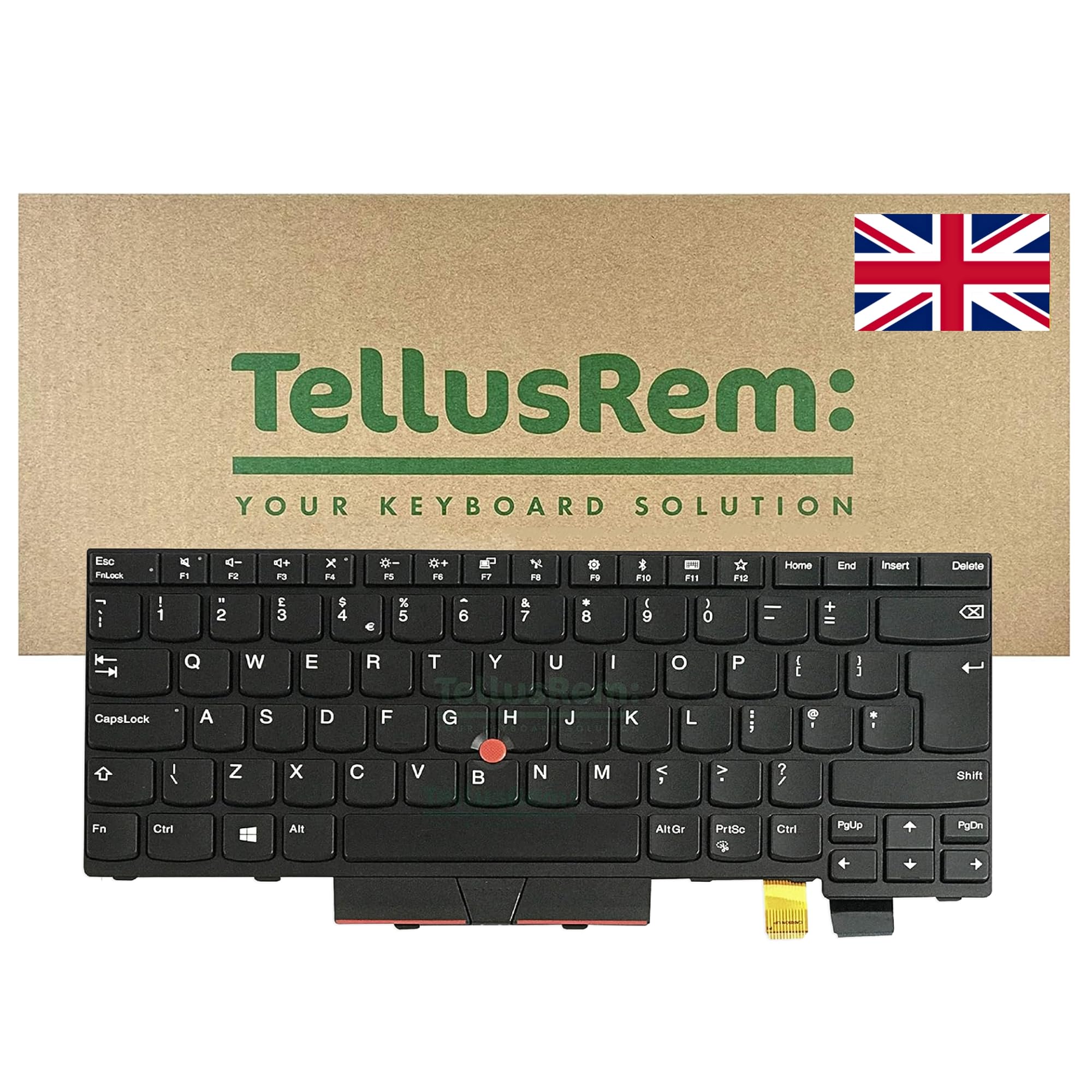 replacement UK non-backlit keyboard for Lenovo Thinkpad T470 T480