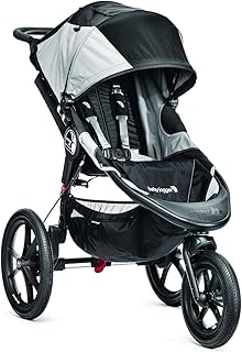 Baby Jogger Summit X3-3-Rad-Kinderwagen, Single-Modell, Schwarz/Grau