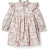 Janie and Jack Girls Unicorn Print Dress (Toddler/Little Kid/Big Kid)