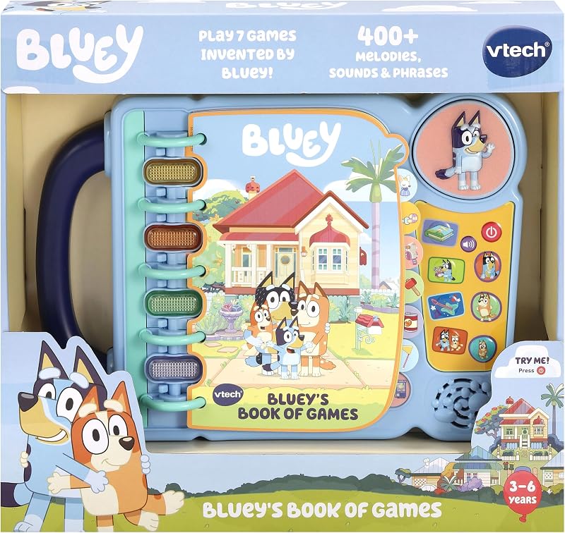 VTech Bluey’s Book of Games English