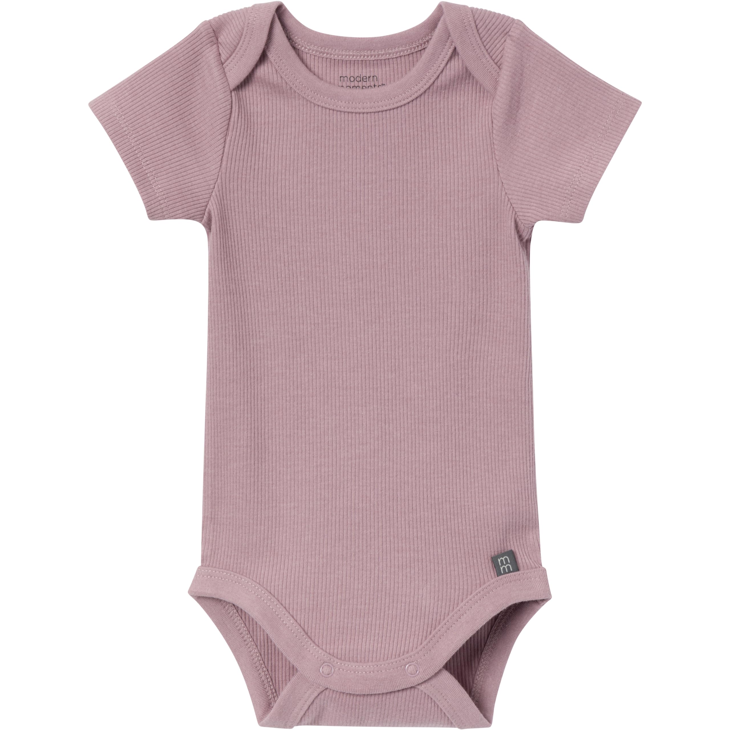 Condition photo showing New/Like New for modern moments by gerber baby girls' short sleeve bodysuit and shorts set, ivory garden/medium lilac