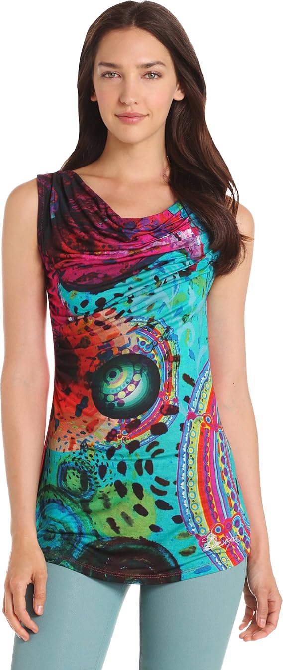 Débardeurs Femme Desigual tailles M Réf18SWTKZ29/1000 Neuf