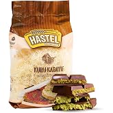 HASTEL Premium Dried Kataifi Shredded Fillo Dough 1.1 lb (500 gr) Perfect for Viral Dubai Chocolate Bar Pistachio Kunafa Knafeh Phyllo Dough for Pastries Milky Desserts Pastry Kadayif Crispy Noodles
