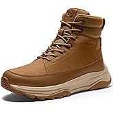 Coostar Snow Boots for Men Waterproof Outdoor Casual Winter Boot Lightweight with Arch Support