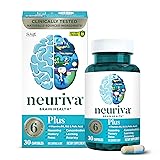 NEURIVA Plus Brain Supplement for Memory and Focus