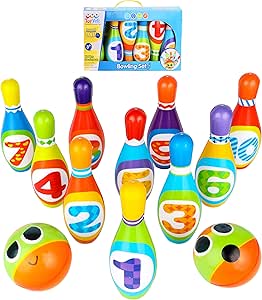 toy bowling set target