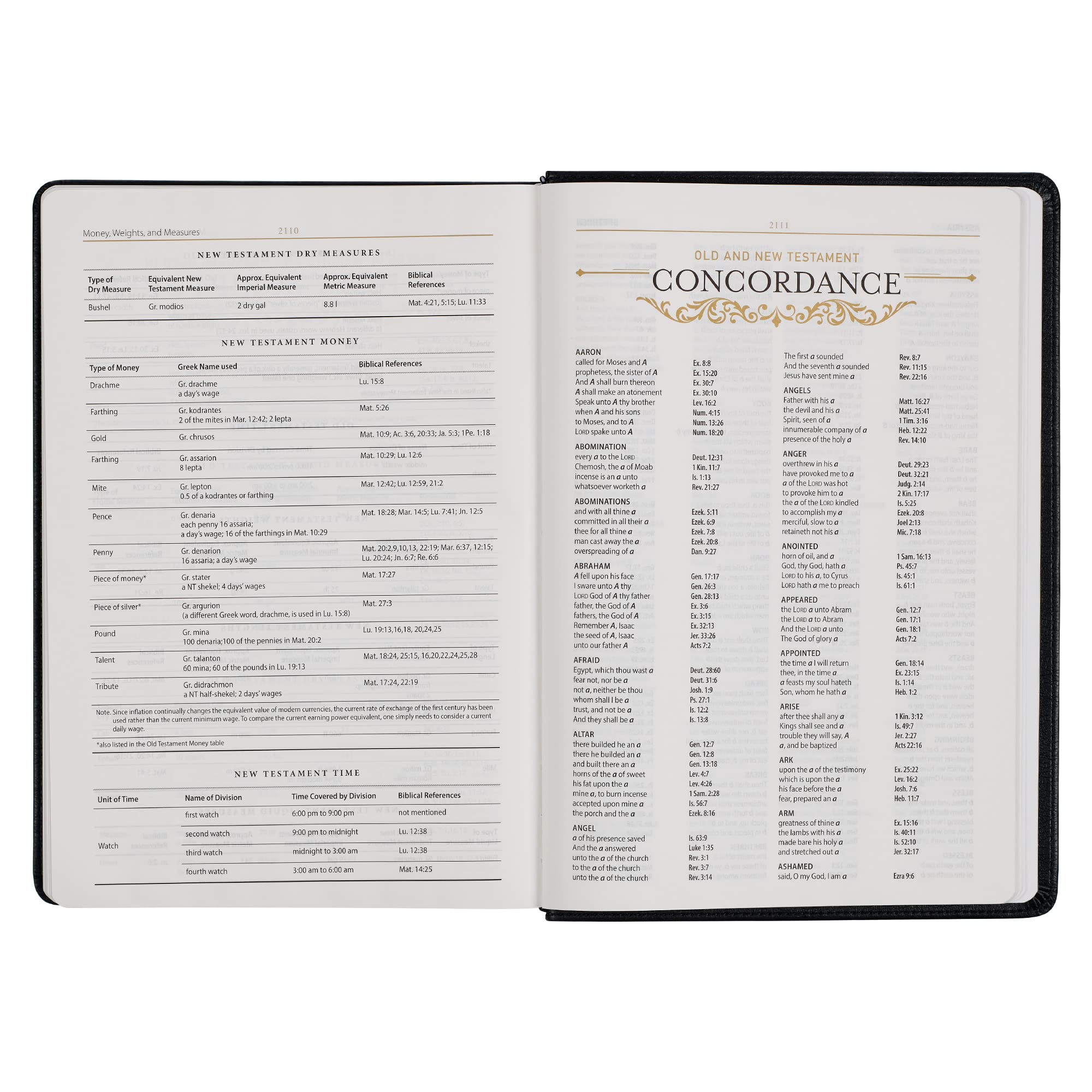 KJV Study Bible, Standard King James Version Holy Bible, Thumb Tabs, Ribbons, Faux Leather, Black Debossed (KJV Standard Study Editions)