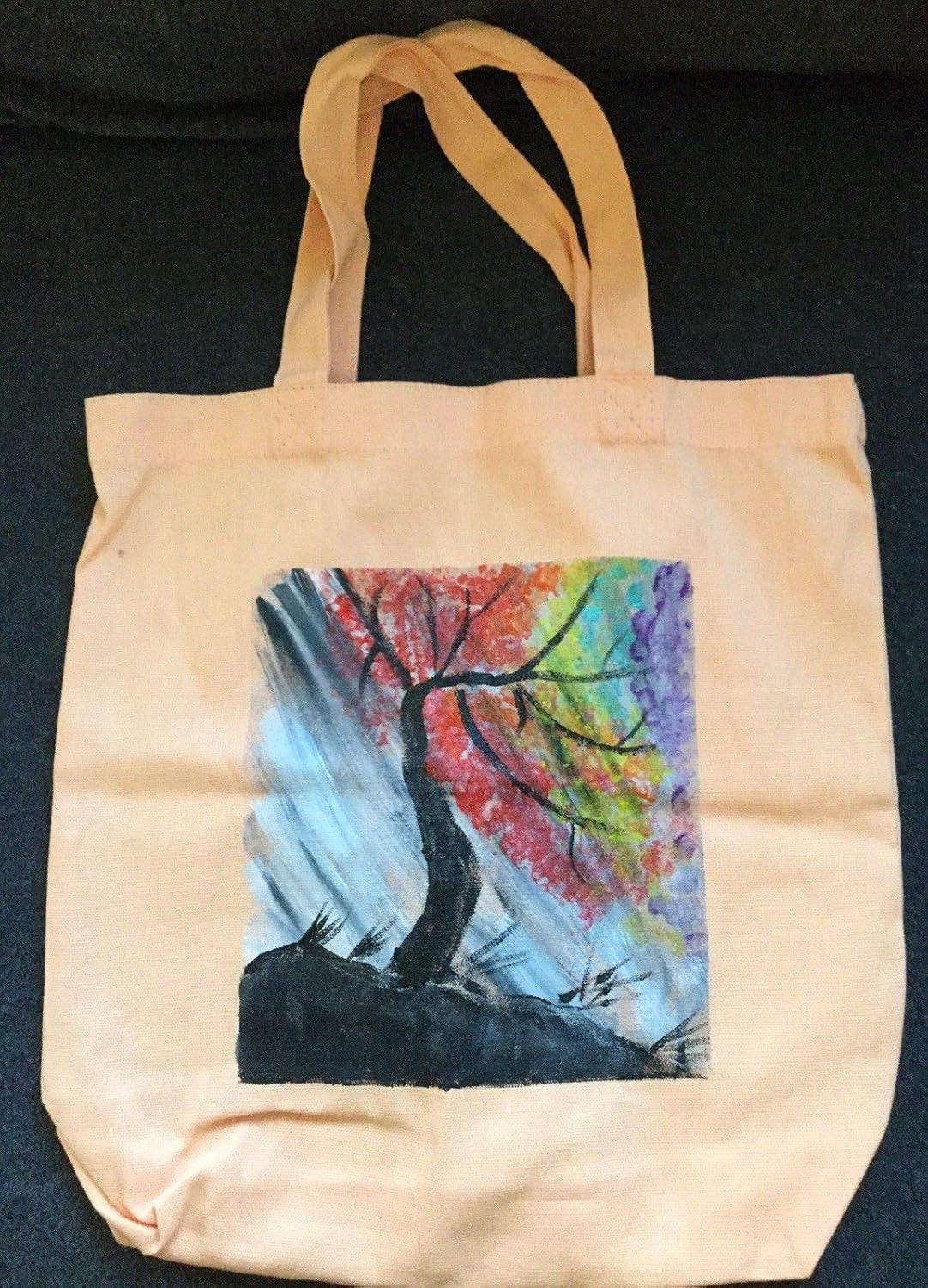 hand painted tote bags
